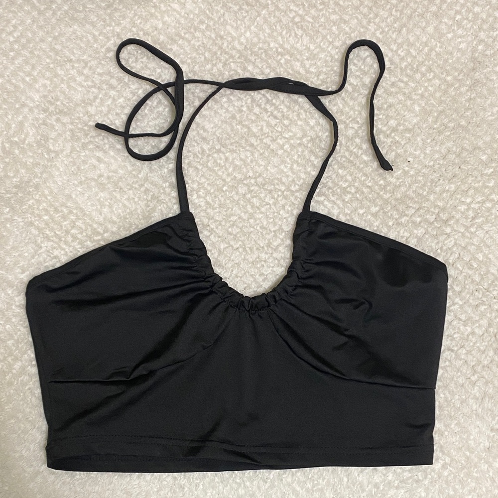 SHEIN Black Sleeveless Knit Top